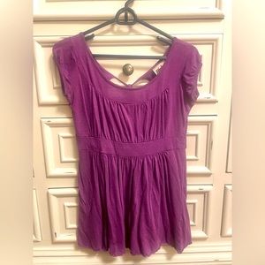 **Buy 4 Get 1 Free. $5 items only!  Purple Blouse.